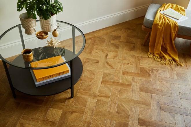 Vinil | Rural Oak in Basket Weave Vinil | Rural Oak in Basket Weave