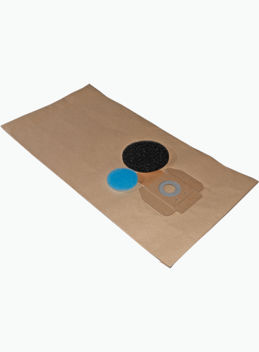 Vrečka za prah, papir