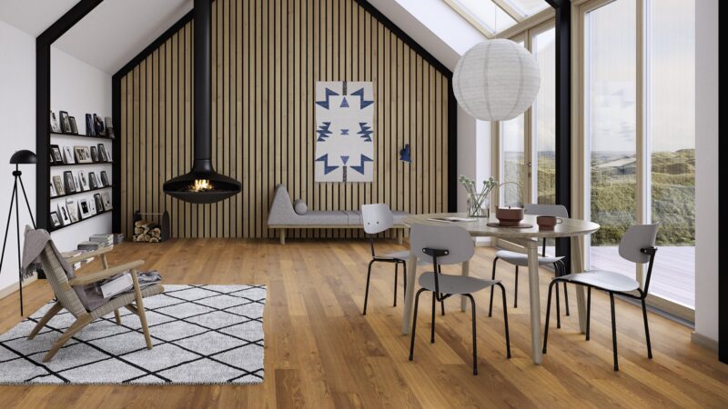 Parket | Oak Transparent Semi Smoked Animoso