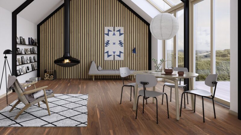 Parket | Walnut am. Transparent Animoso Parket | Walnut am. Transparent Animoso