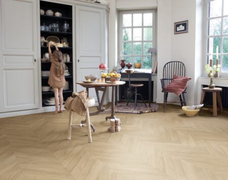 Laminat | Chevron oak medium
