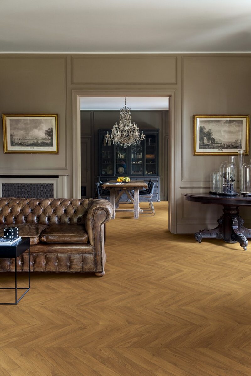 Laminat | Chevron oak brown