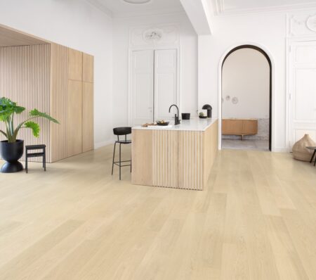 Parket | Icy white oak matt