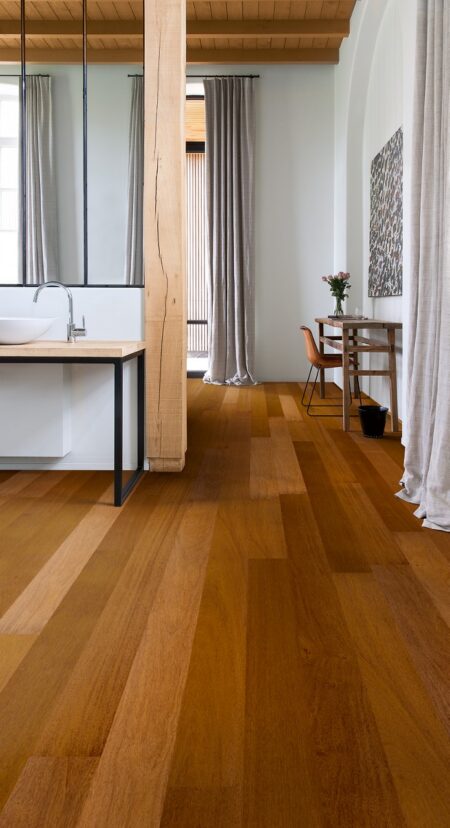 Parket | Merbau 1 strip low sheen