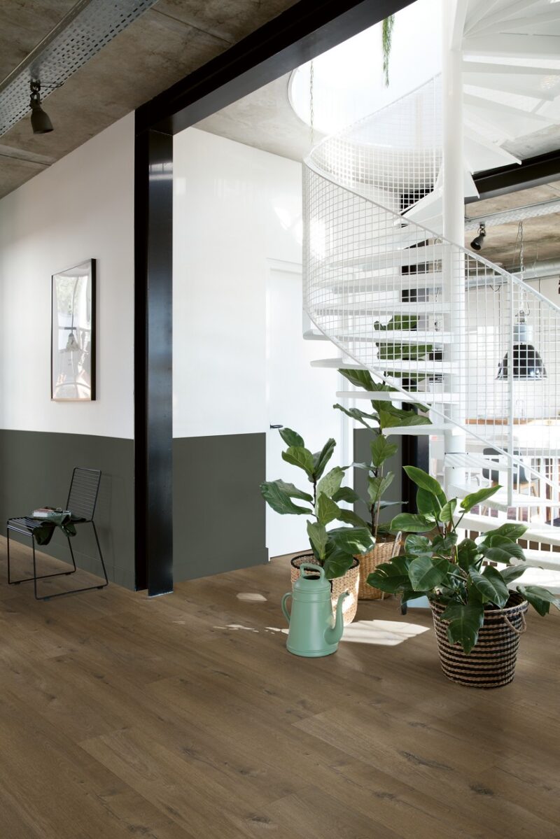 Vinil | Linen oak dark brown