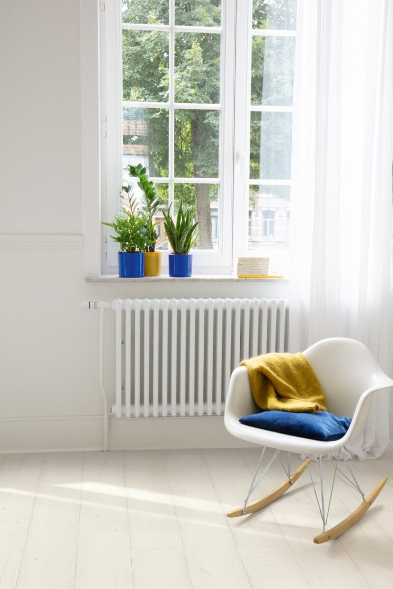 Laminat | Painted oak white