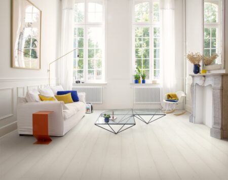 Laminat | Painted oak white