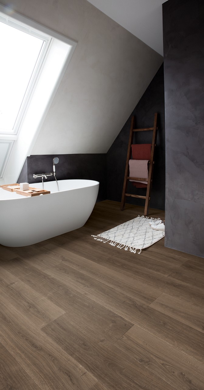 Laminat | Brushed oak brown Laminat | Brushed oak brown