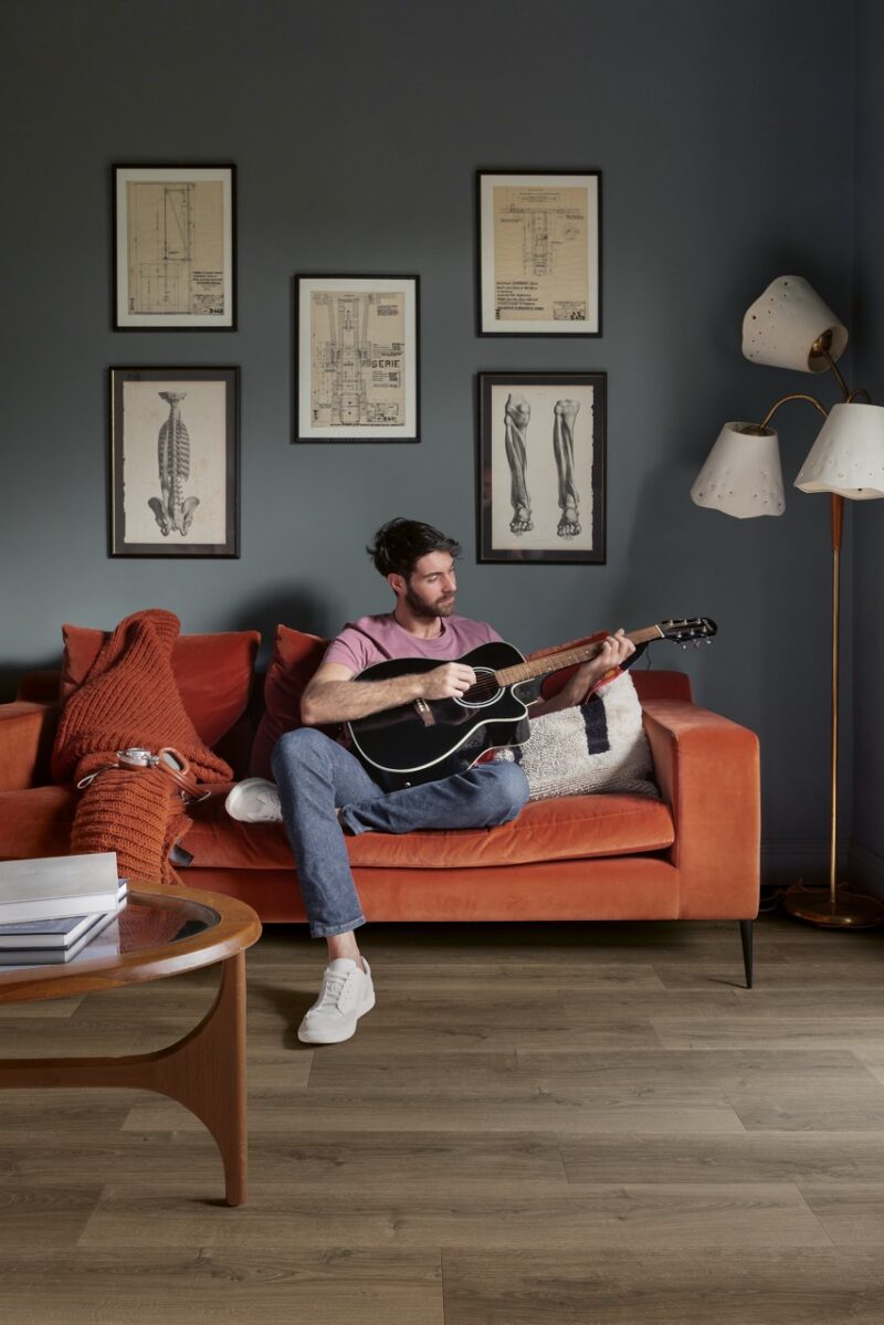 Laminat | Brushed oak brown Laminat | Brushed oak brown