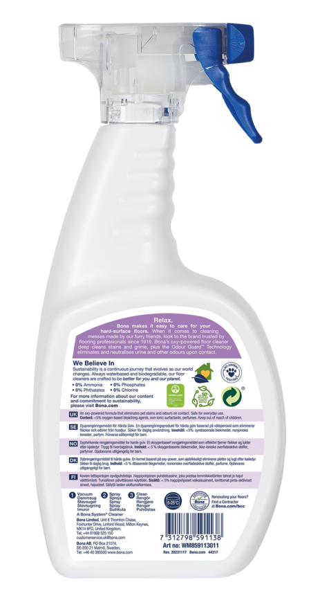 Bona Pet System™ Hard Surface Floor Deep Cleaner