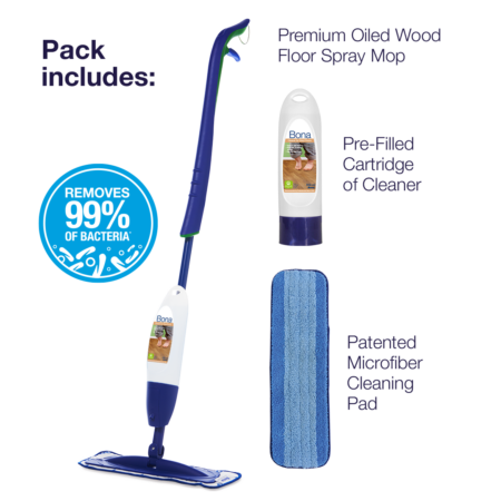 Bona Premium Spray Mop for Oiled Wood Floors