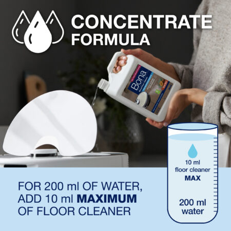 Bona Wood Floor Cleaner for Mopping Robots 1.1L