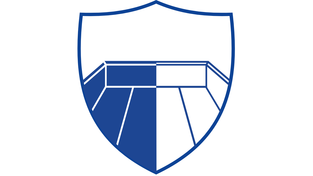 Ikona za ujemanje tal in barvnih zaključnih letvic, ki prikazuje ščit z talno desko in zaključnim profilom, ki se ujemata v barvi in dizajnu.